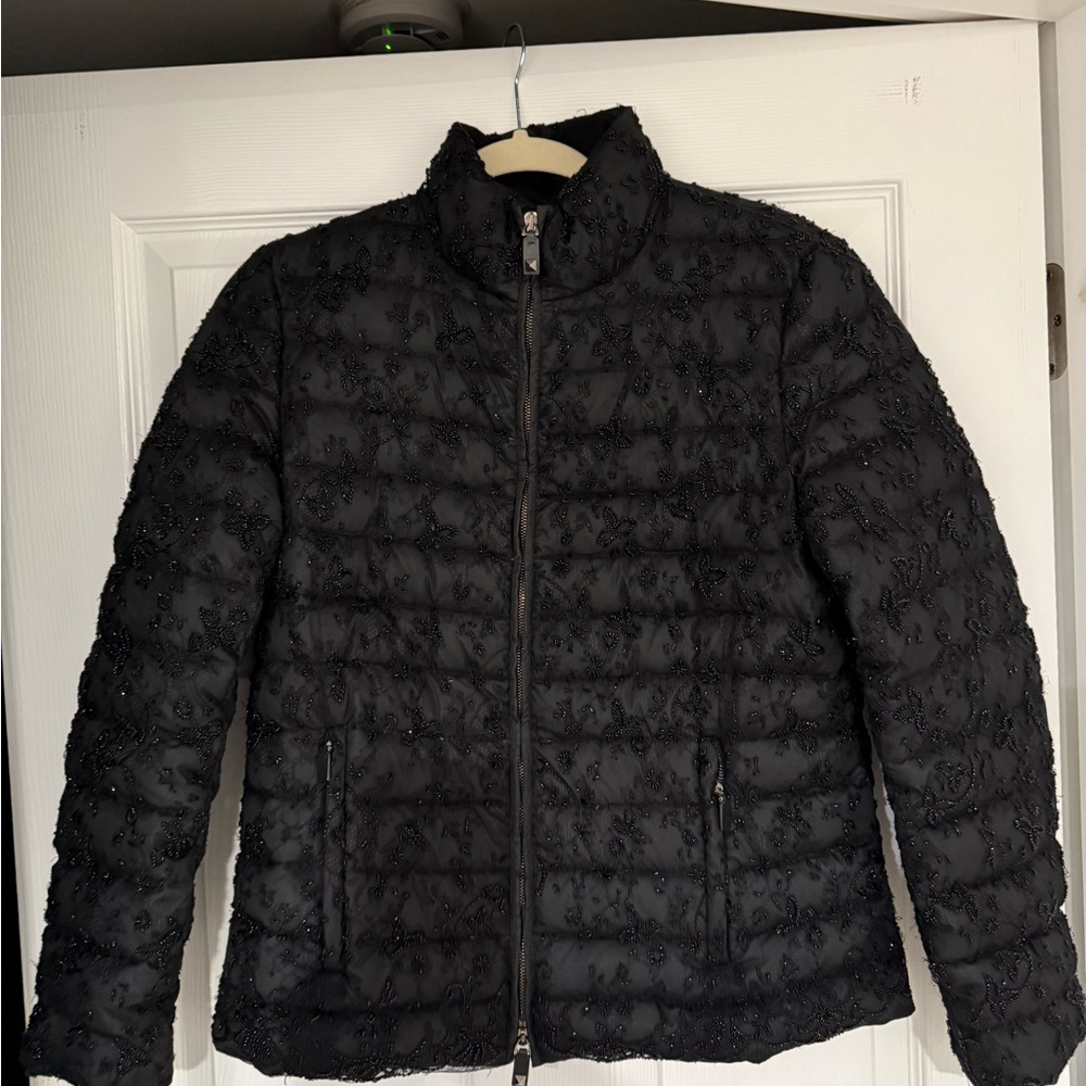 Valentino Black Quilted Couture Jacket